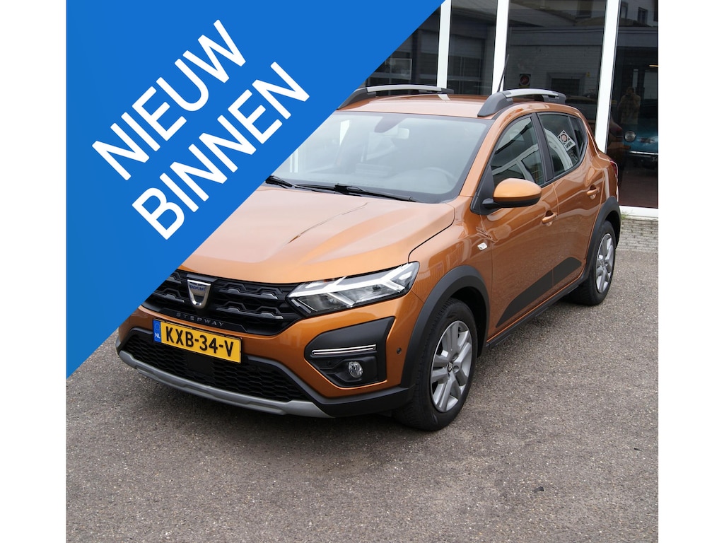 Dacia Sandero Stepway 1.0 TCe 90 Comfort Navi,Camer,Cruise,Airco,Trekhaak,RIJKLAARPRIJS!!