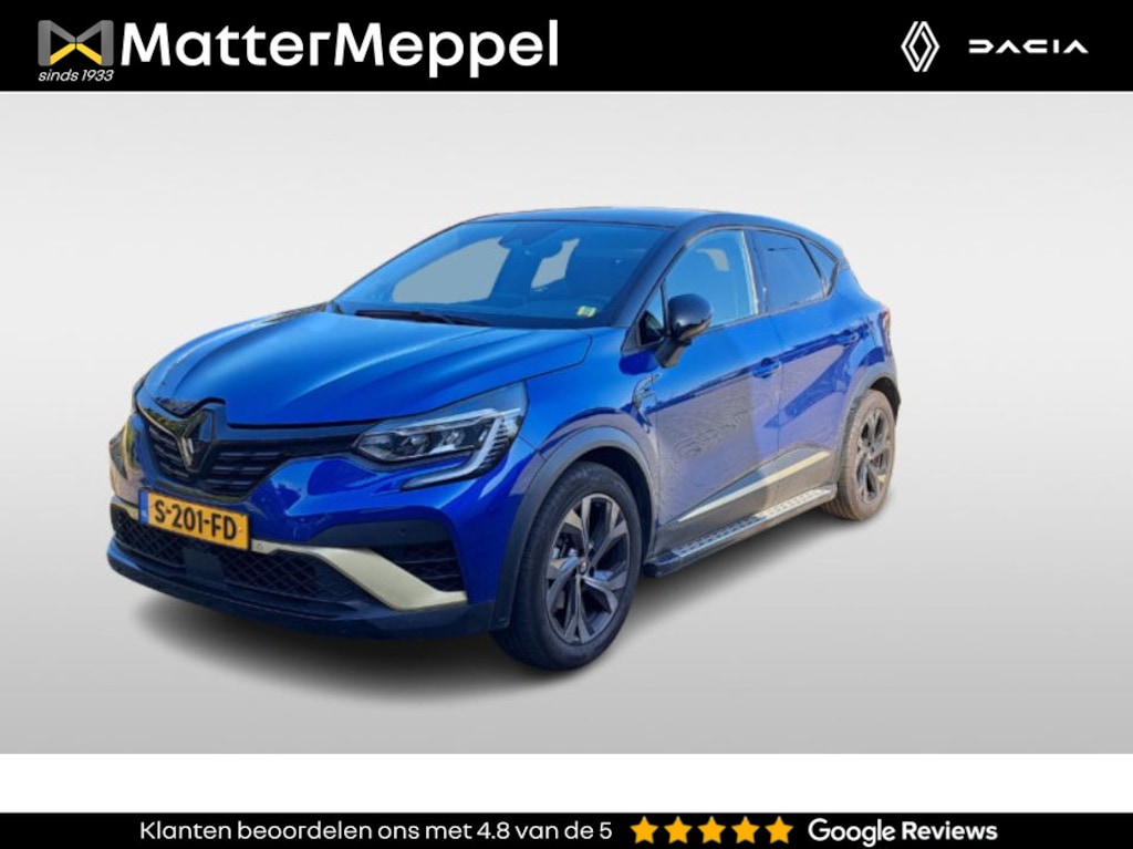 Renault Captur 1.6 E-Tech Full Hybrid 145 E-Tech Engineered | BOSE° | Pack Winter | (IACC) Intelligent Adaptive Cruise Control | Treeplanken | Stoel+Stuurverwarming | Navigatie | Groot Scherm | Dodehoek | Apple CarPlay/Android Auto