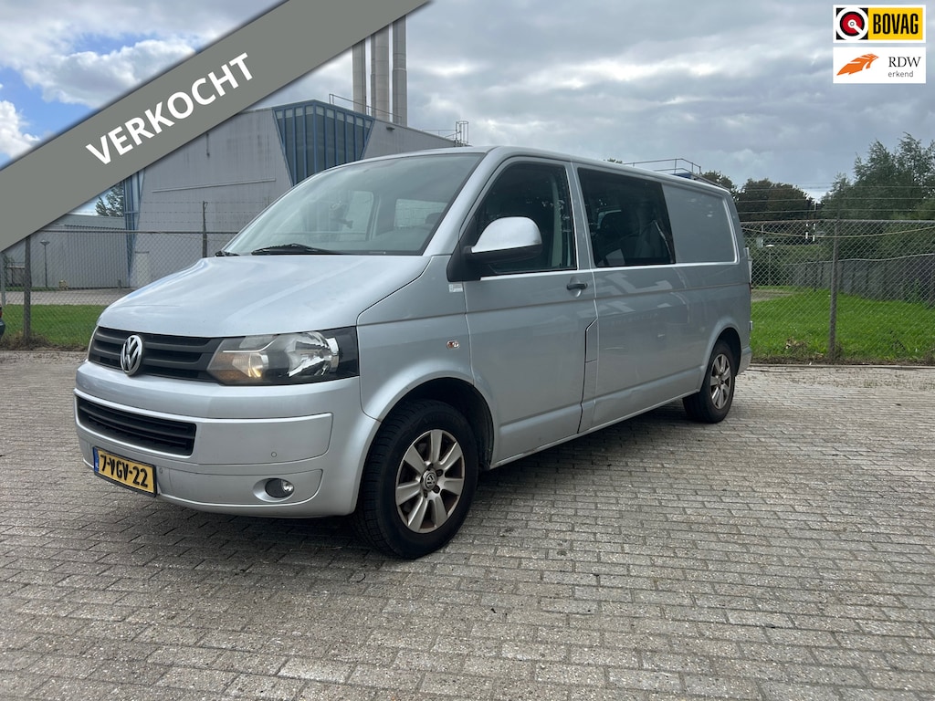 Volkswagen Transporter 2.0 TDI L2H1 DC Comfortline | Airco | Trekhaak | Bluetooth | Navi