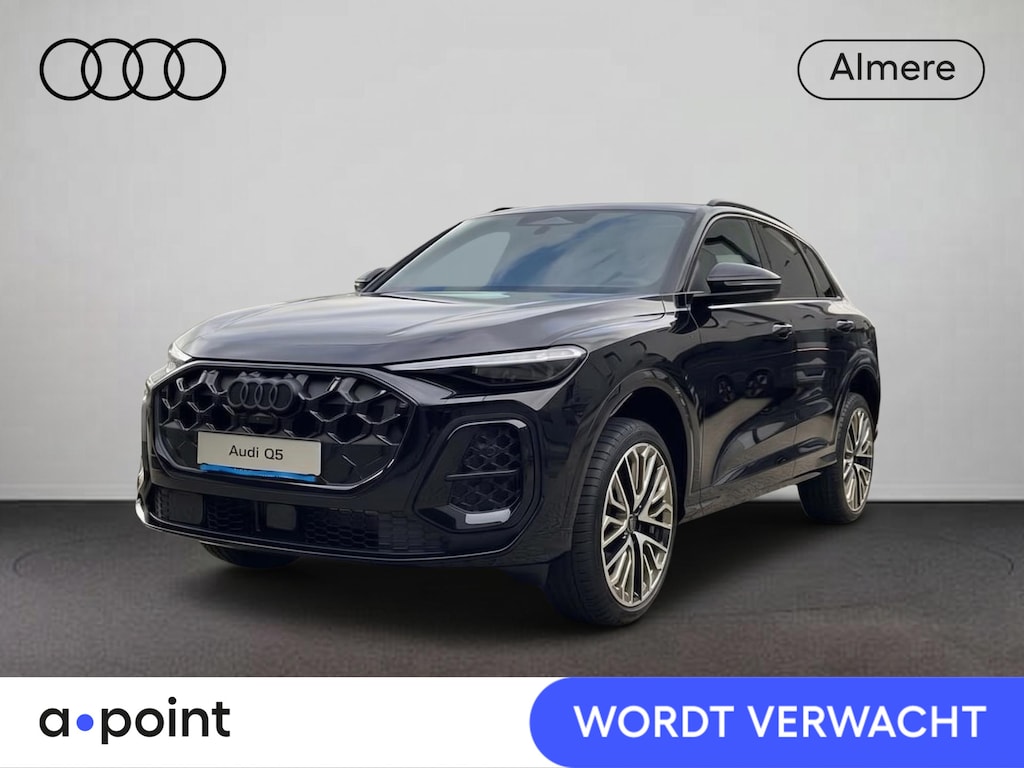 Audi Q5 2.0 TFSI e-hybrid quattro S edition Competition 367PK | Panorama dak | Verwacht in oktober | Luchtvering | Memory | MMI berijdersscherm |