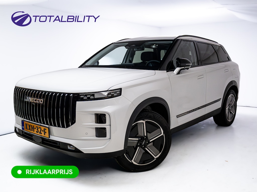 Jaecoo 7 1.5 GDI SHS-P Exclusive 347 PK | Panoramadak | Sony Audio | Heuadup | Stoelverw. & Koeling | Leer | 7 jaar garantie | NIEUW | 25 KM | DIRECT LEVERBAAR | RIJKLAARPRIJS