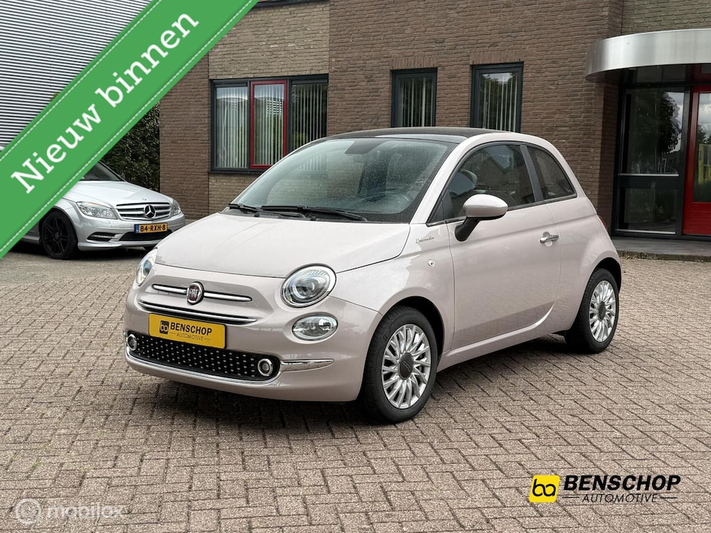 Fiat 500 1.0 Hybrid Dolcevita Panodak Navi Carplay PDC 16 inch Cruise Control