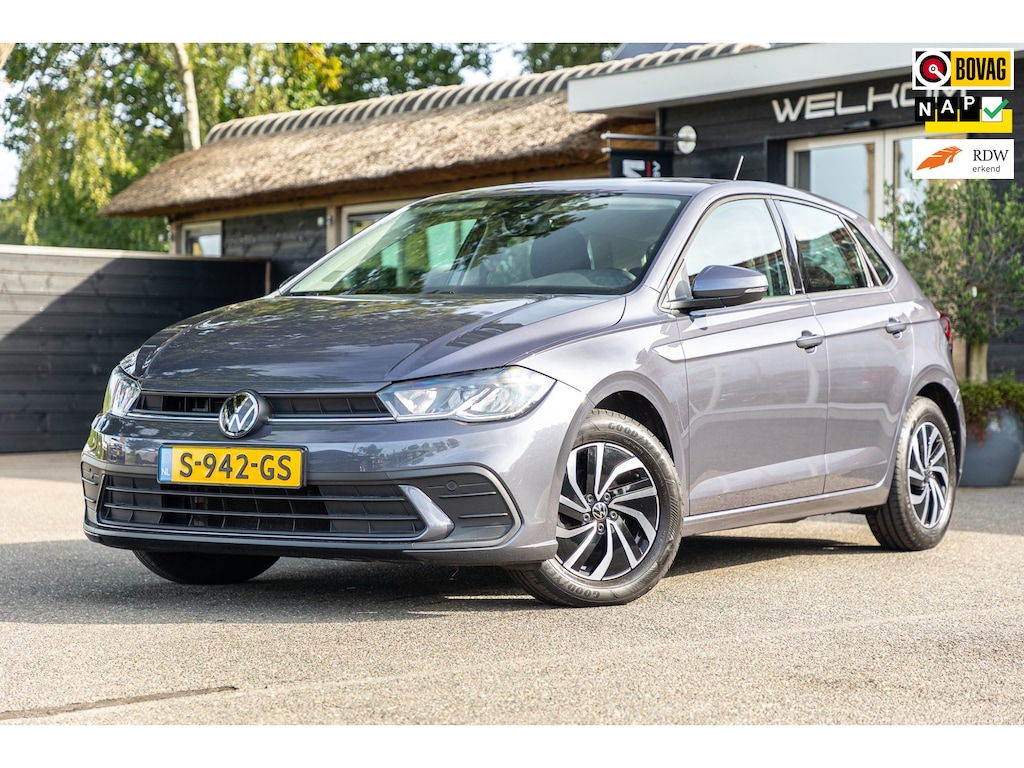 Volkswagen Polo 1.0 TSI Life Adaptive Cruise I Climate I Camera I CarPlay I Android I LM Velgen I Parkeersensoren I BTW