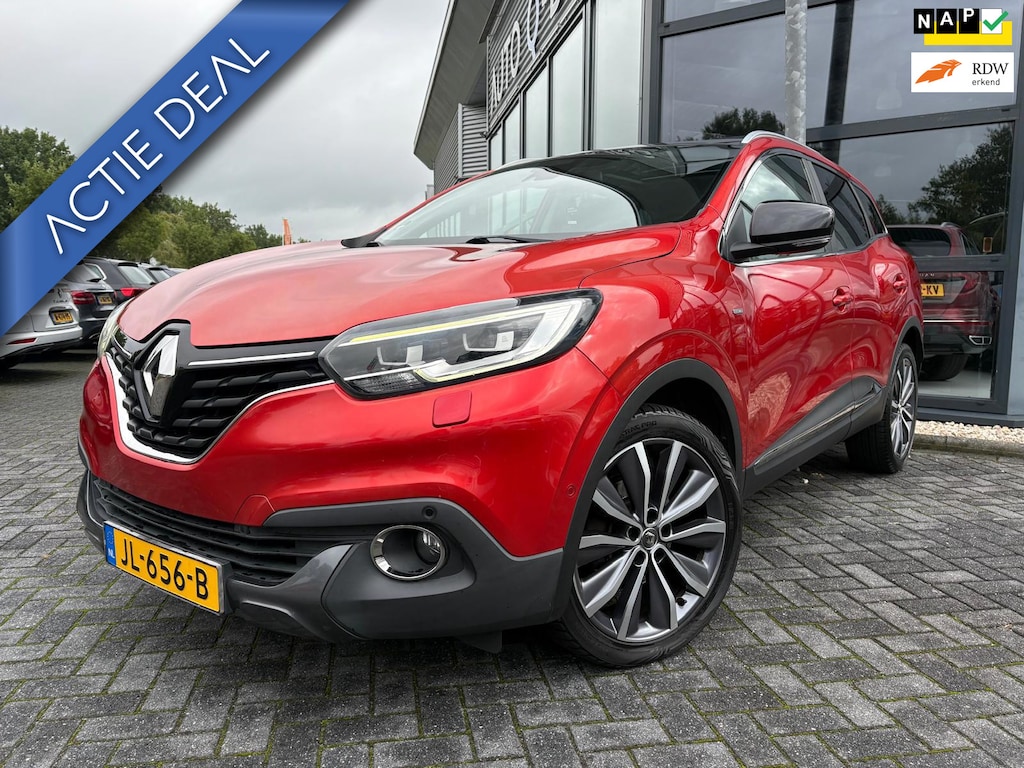 Renault Kadjar 1.2 TCe Bose | Panorama | Navigatie | Cruise | Stoelverw| PDC | Camera | Climate | Goed onderhouden | 1e eigenaar |