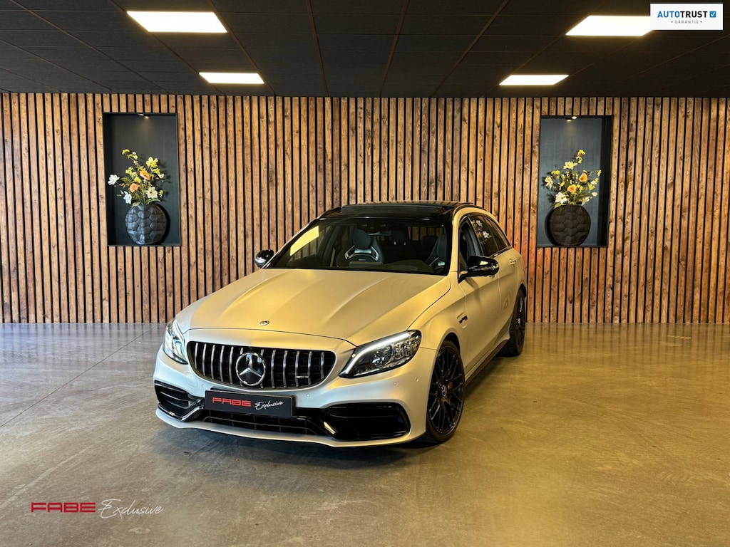 Mercedes-Benz C-klasse Estate AMG C63 S Keramisch / Kuip / 360 camera / Sfeerverlichting / Memory / Panoramadak