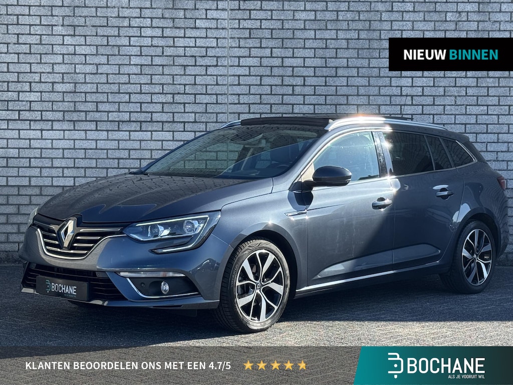 Renault Megane Estate 1.3 TCe Bose | Schuif-/kanteldak | Stoelverwarming | Trekhaak | Achteruitrijcamera |