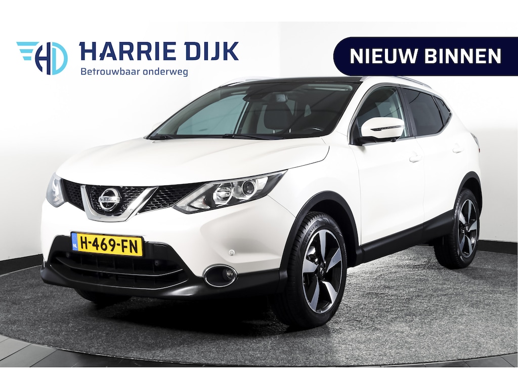 Nissan Qashqai 1.2 116 PK N-Connecta | Panodak | Afn. Trekhaak | Cruise | 360 camera | PDC | NAV | Auto.Airco | LM 18" | All Seasons |