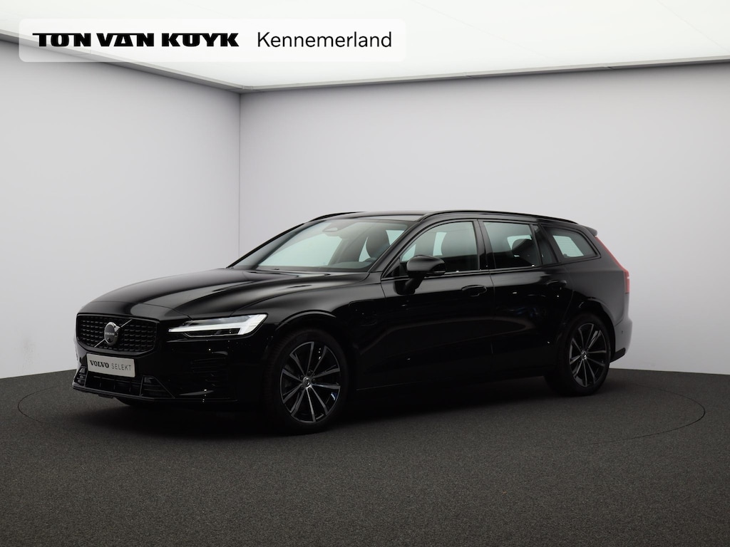 Volvo V60 T6 AWD Plug-in hybrid Plus Dark / Trekhaak / 360 Camera / Harman Kardon / Elektrische Stoelen / Stoel+Stuurverwarming / BLIS / Keyless / Adaptive Cruise /