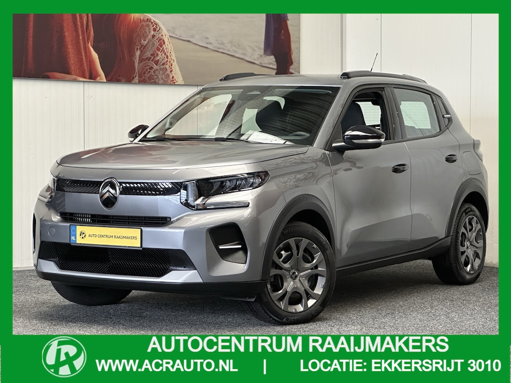 Citroën C3 1.2 TURBO PLUS 100PK NIEUW MODEL 2025 50 STUKS OP VOORRAAD !!! NAVIGATIE VIA APPLE CARPLAY/ANDROID CRUISE CONTROL AIRCO BLUETOOTH TELEFOON RIJSTROOKSENSOREN PDC ZEER MOOI !!