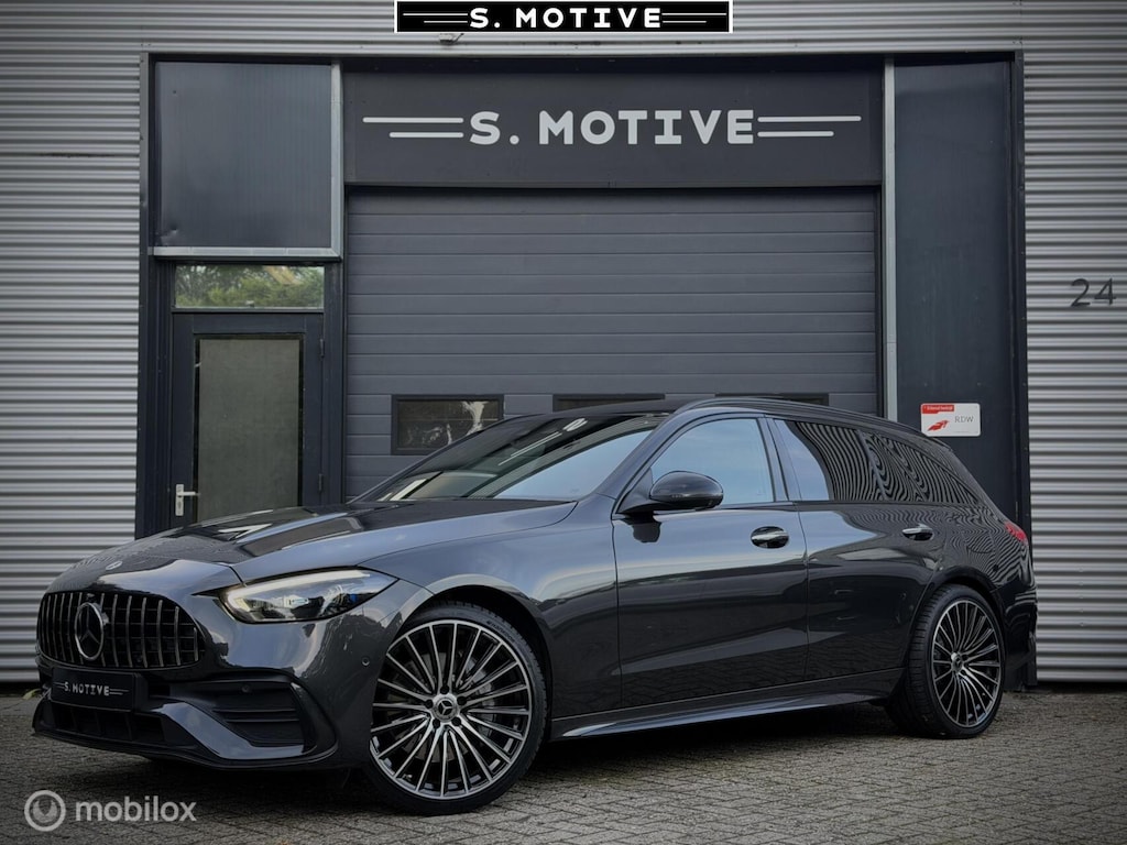 Mercedes-Benz C-klasse Estate 300 e AMG Pano Burmester 3D, Memory, 20inch, BTW Auto