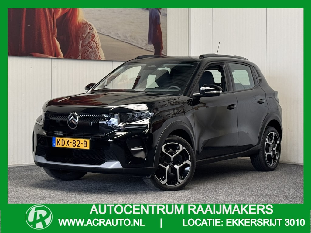 Citroën C3 1.2 TURBO PLUS 100PK NIEUW MODEL 2025 50 STUKS OP VOORRAAD !!! NAVIGATIE VIA APPLE CARPLAY/ANDROID CRUISE CONTROL AIRCO BLUETOOTH TELEFOON RIJSTROOKSENSOREN PDC ZEER MOOI !!