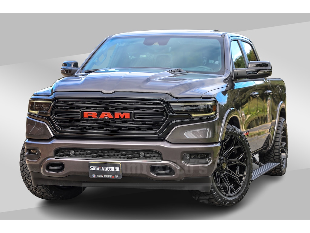 Dodge Ram MARGE + INCL BPM | LIMITED RED LINE 5.7 V8 HEMI | VIRTUAL | HUD | BOM EN BOM VOL | LUCHTVERING | 4X4 | CREWCAB DC | 5 PERSOONS BEDRIJFSAUTO | DUBBELE CABINE | LET OP: MARGE BTW VRIJ EN BPM IS BETAALD !