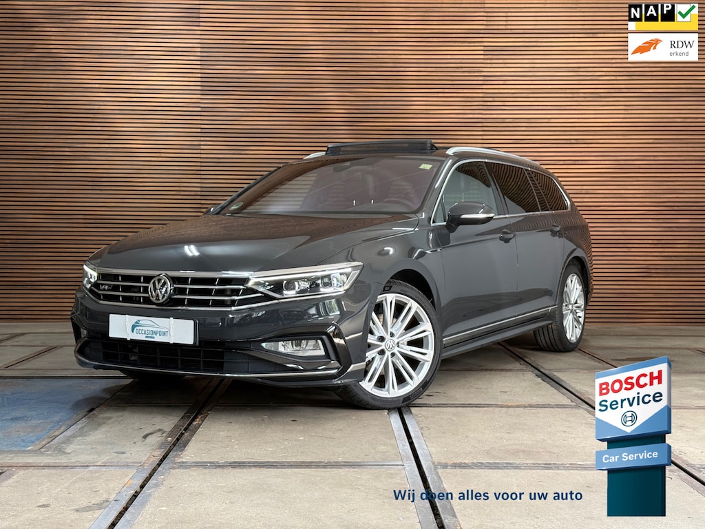 Volkswagen Passat Variant 2.0 TSI R-line Executive Business | VOL! | PANO | IQ.LIGHT | Dynaudio| Virtual | Leder | HuD | Trekhaak