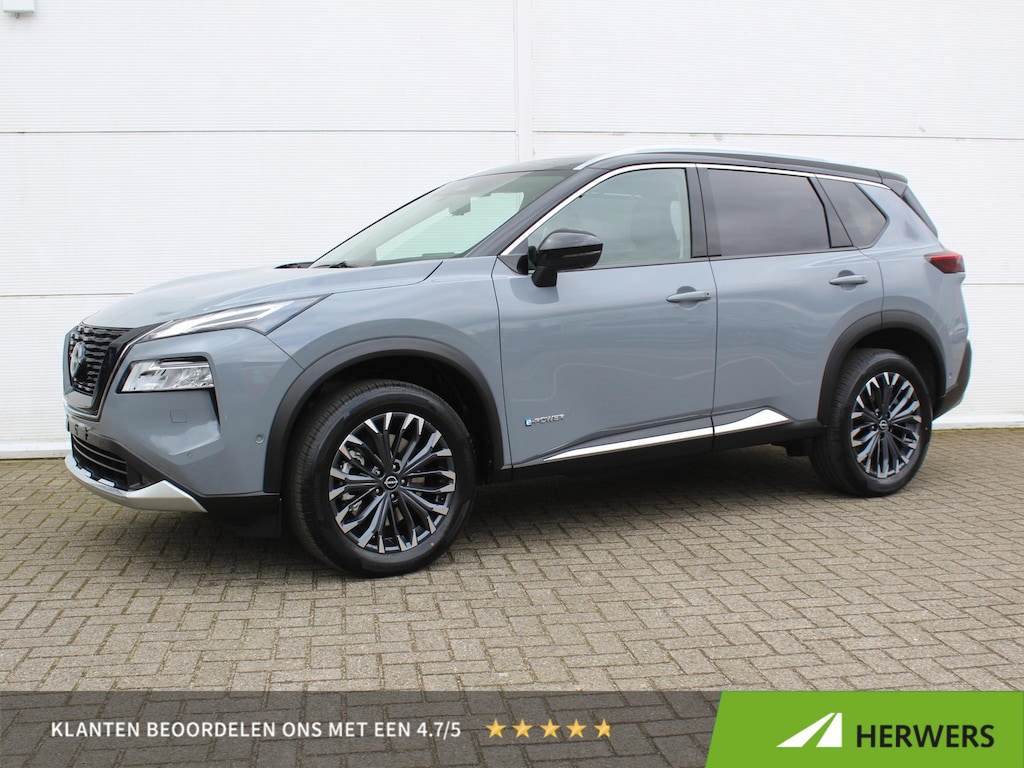 Nissan X-Trail 1.5 e-4orce Tekna Plus 4WD 7p. / 1650 KG Trekgewicht / Navigatie + Apple Carplay/Android Auto / Lederen Bekleding /