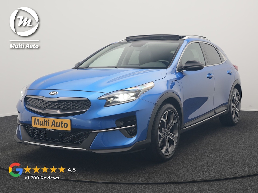 Kia Xceed 1.6 GDi ExecutiveLine PHEV 141pk Dealer O.H | Panodak | Trekhaak Afn. | Adaptive Cruise | Camera | Sportstoelen Memory & Ventilatie | Sportstoelen & Stuur Verwarmd | Keyless | Apple Carplay | DAB | Navigatie | 18"L.M | Plug In Hybrid |