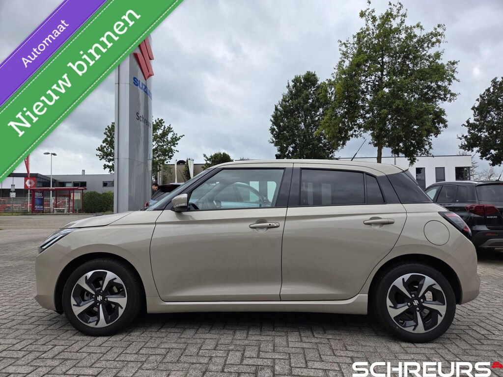 Suzuki Swift 1.2 Style Smart Hybrid|Automaat|Dakspoiler|Nl. Auto|Nieuwprijs € 30298,-