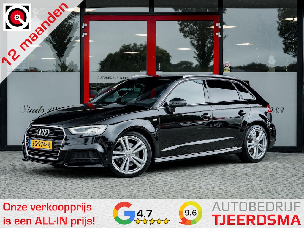 Audi A3 Sportback 40 TFSI Sport S Line Edition | Trekhaak | Virtual Cockpit | Stoelverwarming | Cruise Control |