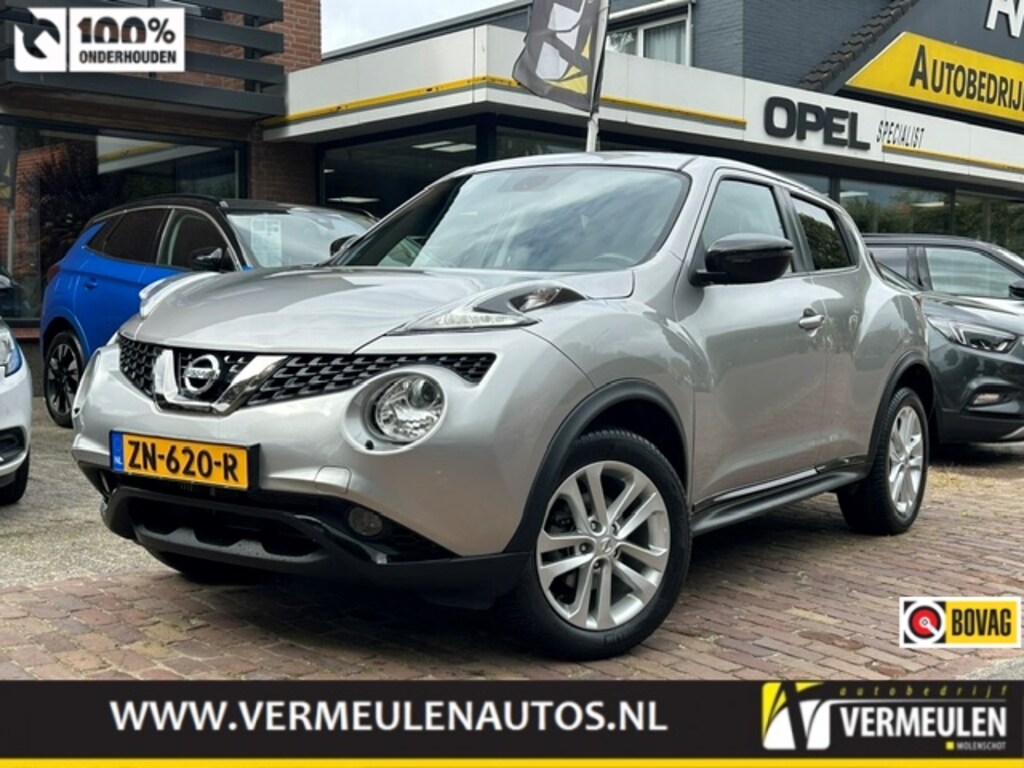 Nissan Juke 1.2 DIG-T 115PK 2WD N-Connecta + 17"/ Navi/ Clima/ Cruise/ Camera/ Trekhaak/ NL auto