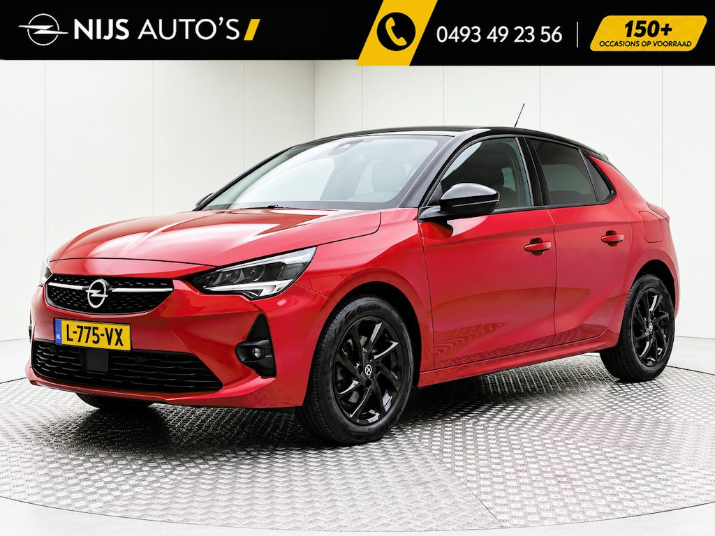 Opel Corsa 1.2 GS Line | Climate | PDC v&a + Camera | Navi | Carplay | Cruise | Bluetooth | Spiegels Electr. Inklapbaar
