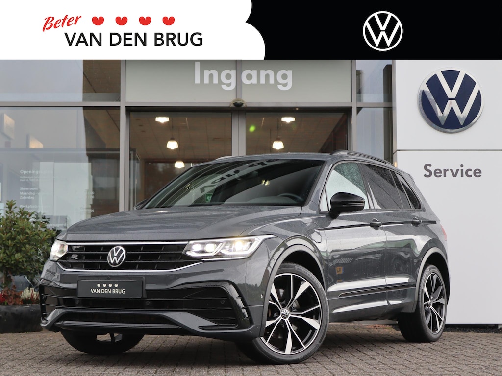 Volkswagen Tiguan 1.4 TSI 245 pk DSG eHybrid R-Line Business | Navigatie | Leder | Led Matrix | Voorstoelen met Geheugen | ACC | Stoel + Stuurverwarming | 360 Camera |