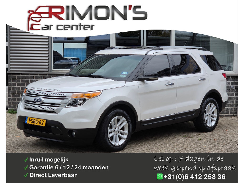 Ford Explorer XLT 7 Persoons Navi Camera Leder