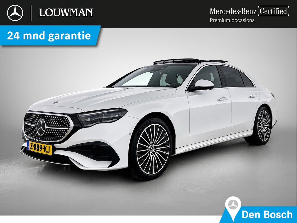 Mercedes-Benz E-klasse 300 e AMG Line | Panorama schuifdak | Stoelventilatie/- verwarming voor | Rijassistentiepakket plus Inclusief 24 maanden MB Certified garantie voor Europa.