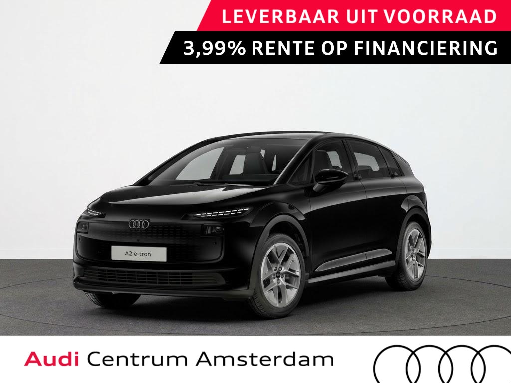 Audi A2 e-tron Advanced edition 140 kW / 190 PK | Techniekpakket | Trekhaak, elektr. wegklapbaar | Opberg en bagagereuimtepakket | Diefstalbeveiligde wielbouten |