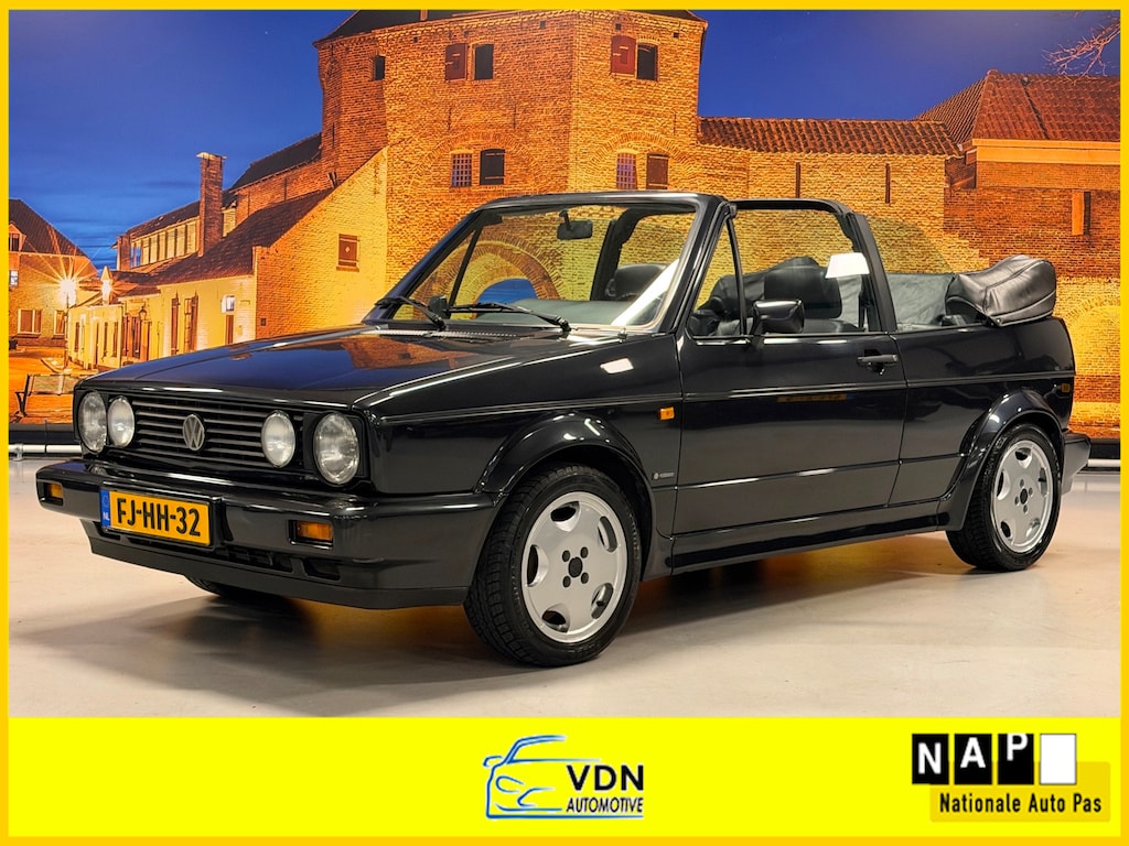 Volkswagen Golf Cabriolet Quartett 1.6 GLS Leer Stuurbekrachtiging