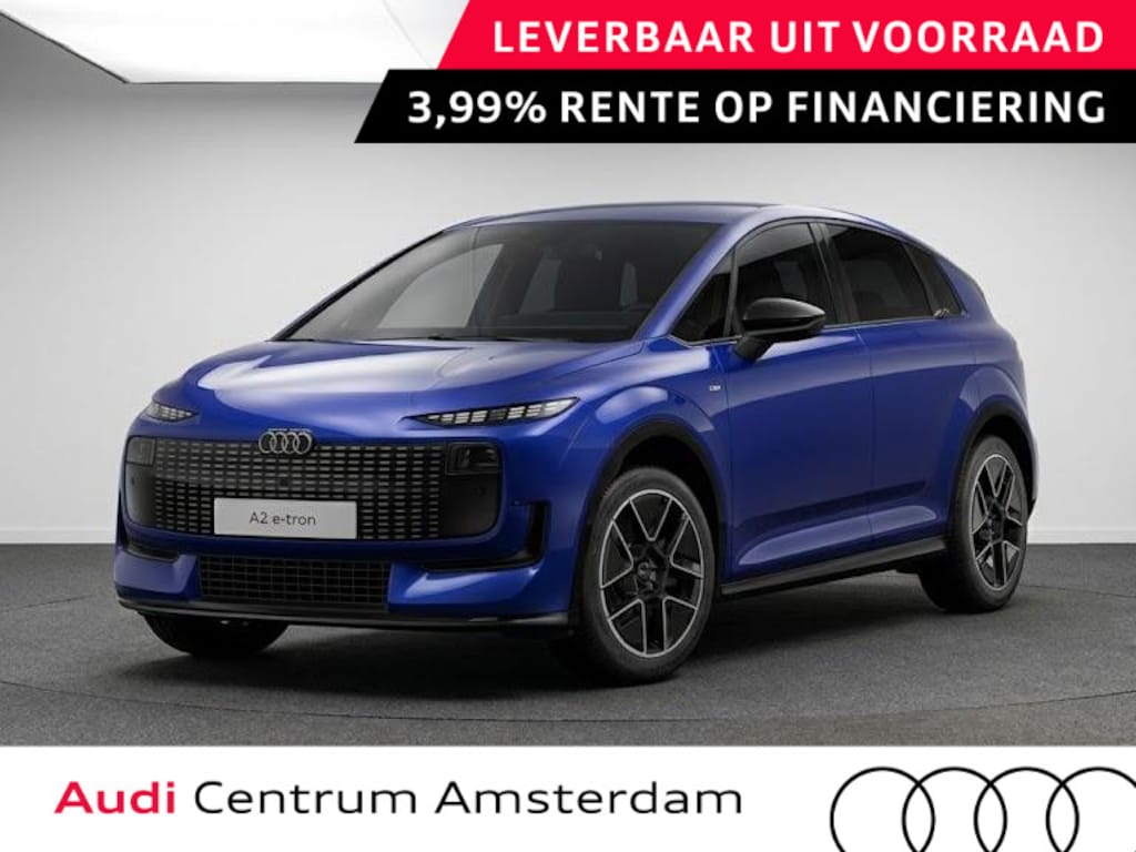 Audi A2 e-tron S edition 140 kW / 190 PK | Techniekpakket plus | Trekhaak, elektr. wegklapbaar | Ambiente lichtpakket Pro | Privacy glas |