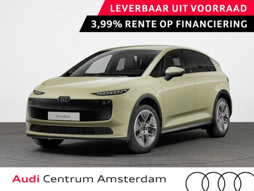 Audi A2 e-tron Advanced edition 140 kW / 190 PK | Techniekpakket | Trekhaak, elektr. wegklapbaar | Opberg en bagagereuimtepakket | Adapter accu voor huishoudstekker |