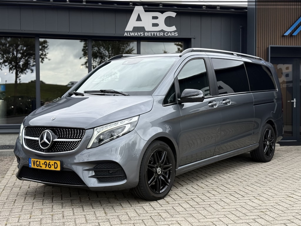 Mercedes-Benz V-klasse 300d 4-MATIC Extra Lang DC Avantgarde AMG Stoelvent Bekerhouders Gekoeld/verwarmd