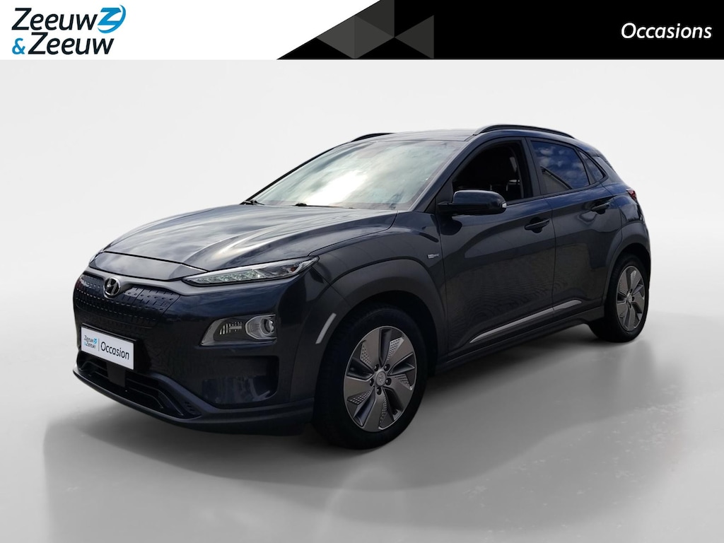 Hyundai Kona Electric EV Premium 64 kWh | Vol opties | Zeer netjes | Leder | HUD |