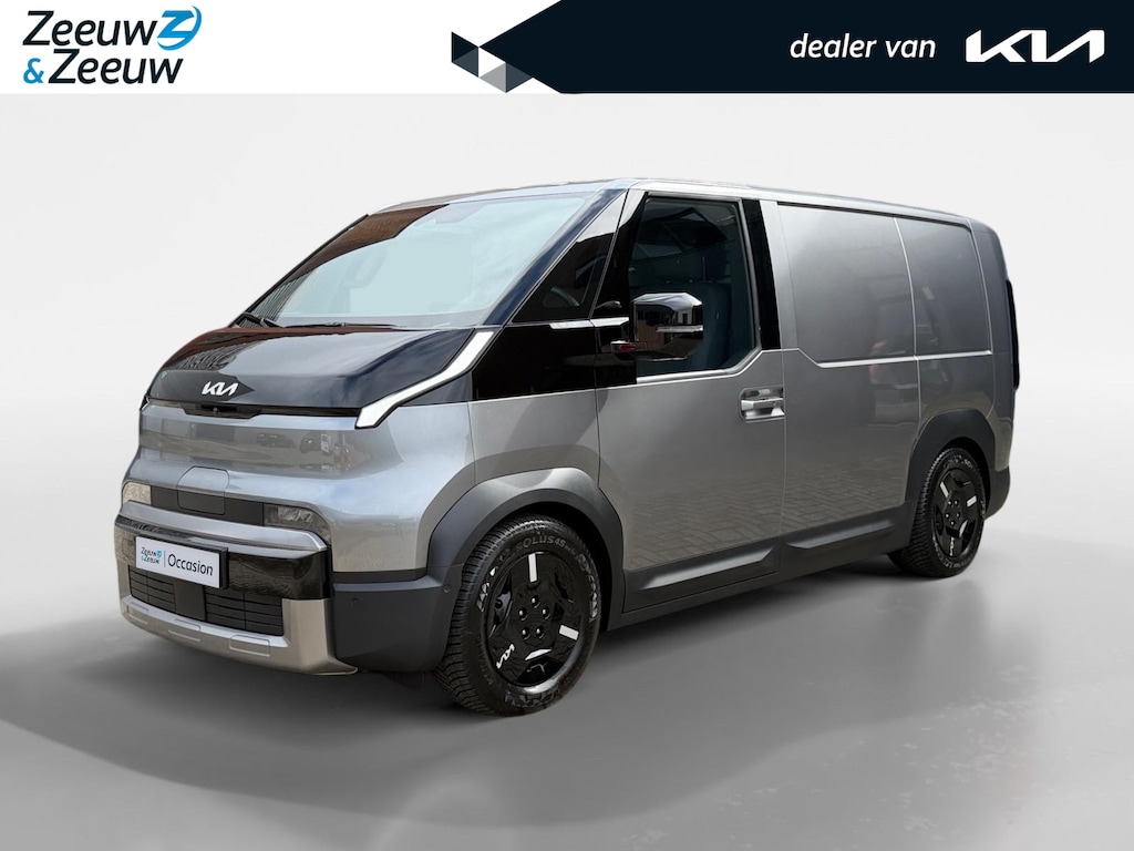 Kia PV5 L2H1 Elite Executive 71.2 kWh | 416 km WLTP-actieradius | 10% - 80% laden snelladen in 30 minuten | All-season banden | Dodehoek camera | 360 camera | Parkeersensoren rondom | Stoel- en stuurverwarming | Draadloos Apple/Android Carplay | Navi