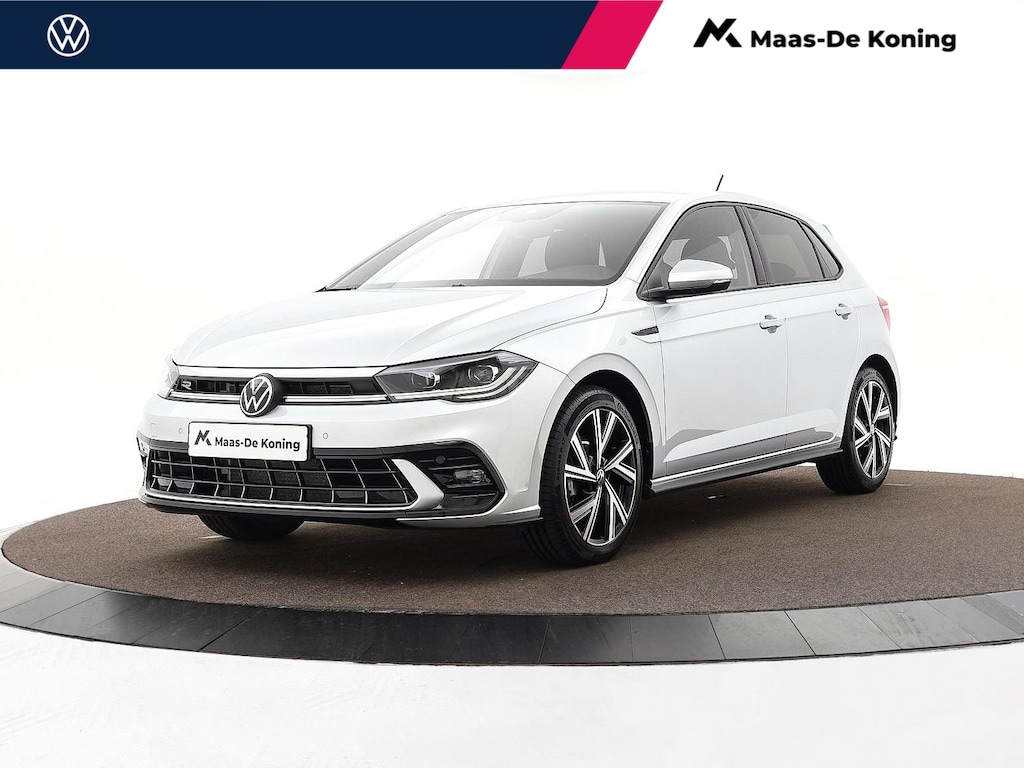 Volkswagen Polo 1.0 TSI 95pk DSG R-Line · Camera · Matrix LED · ACC · Stoelverwarming · Apple/Android Car Play · Sfeerverlichting · Verkeersbord Detectie ·