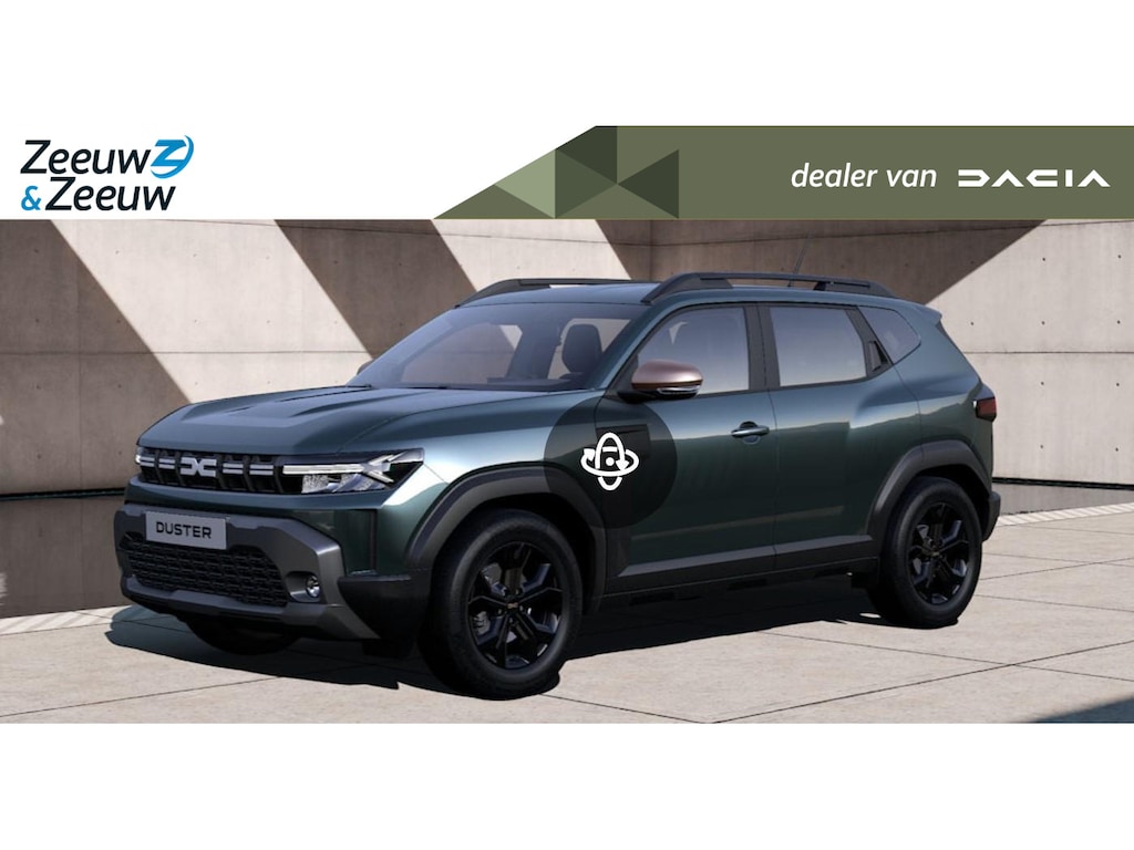 Dacia Duster Extreme mild Hybrid 140 | Nu uit voorraad leverbaar met € 1.500,- Zeeuw & Zeeuw voorraadkorting en Gratis 5 jaar Fabrieksgarantie twv €456,- !
