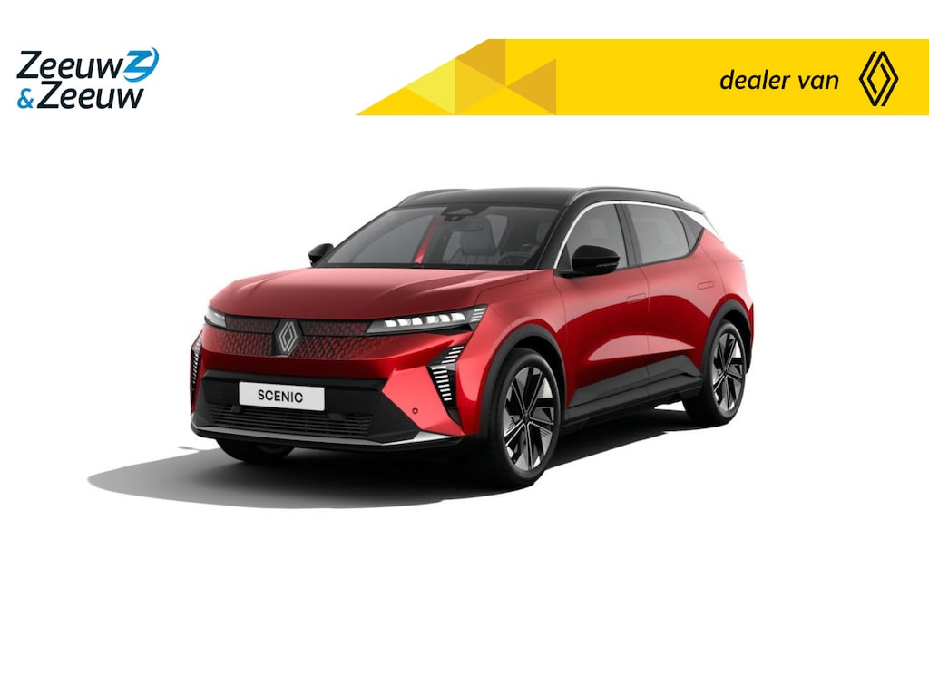Renault Scenic E-Tech EV87 long range techno Nu uit voorraad leverbaar met € 3.000,- Zeeuw en Zeeuw voorraadkorting | Financier uw Scenic tegen slechts 1,9% rente | Pack Advanced Drive Assist en Augmented Vision