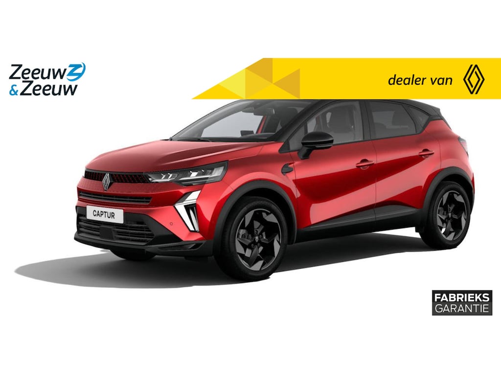 Renault Captur E-Tech full hybrid 160 techno | Nu leverbaar met €2.500,- EXTRA Zeeuw & Zeeuw korting en 5 jaar GRATIS garantie tot 160.000km! |