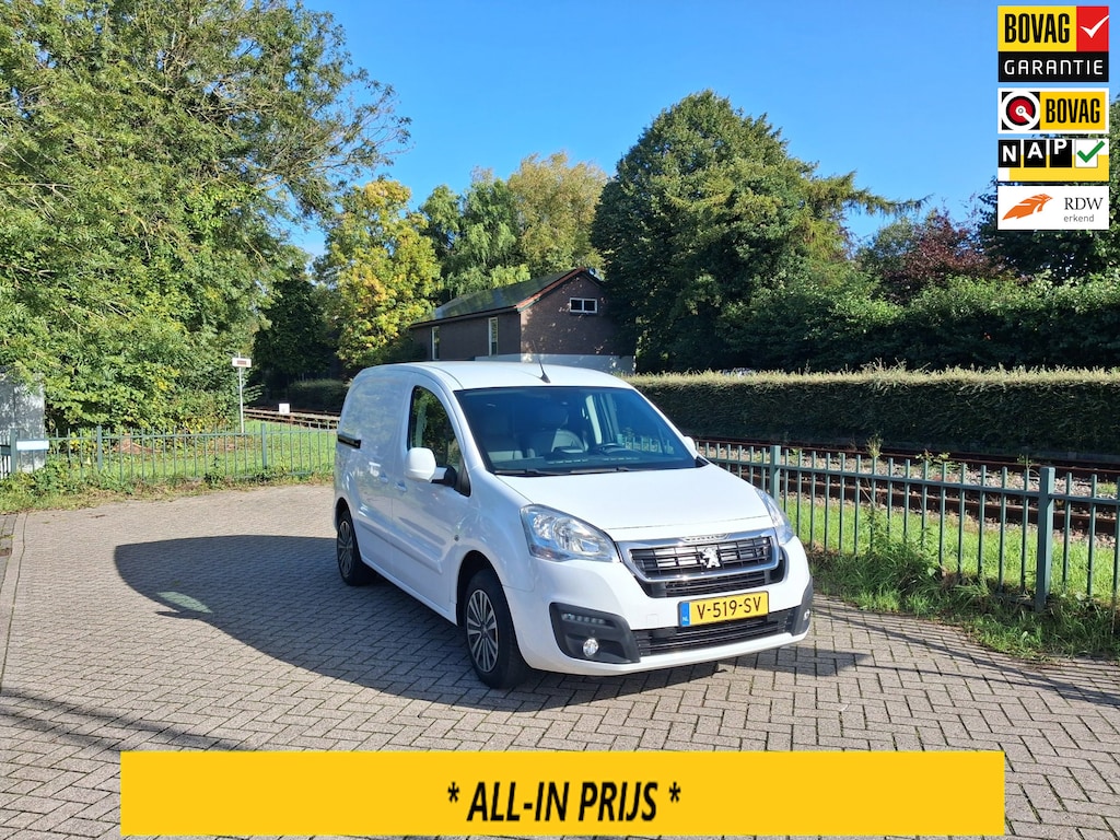 Peugeot Partner 120 1.6 BlueHDi 100 L1 AUTOMAAT Premium Pack S&S euro 6 ALLINPRIJS