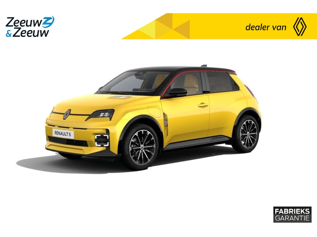 Renault R5 (Z&Z Renault Private Lease actie vanaf € 486,-) urban range iconic cinq 40 kWh | Auto van het Jaar 2025 | Wij maken graag een Private Lease offerte op maat voor u!