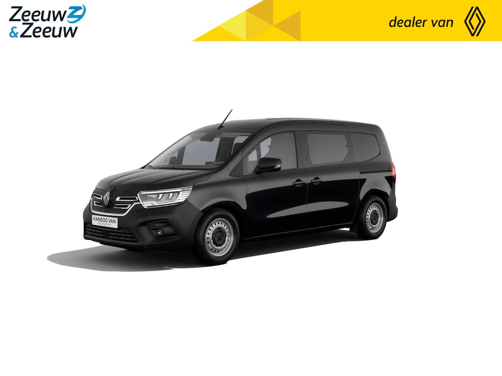 Renault Kangoo E-Tech Advance L2 44 kWh Dubbele Cabine | Nu leverbaar met 10% Zeeuw & Zeeuw korting  |