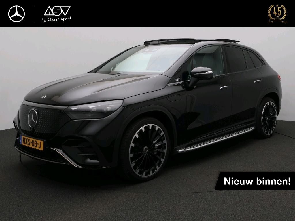 Mercedes-Benz EQE SUV 350+ Sport Edition 96 kWh | Luchtvering | Trekhaak Wegklapbaar | Panorama- Schuifdak | 22" AMG Velgen | 360° Camera |  Burmester® 3D-surround sound system