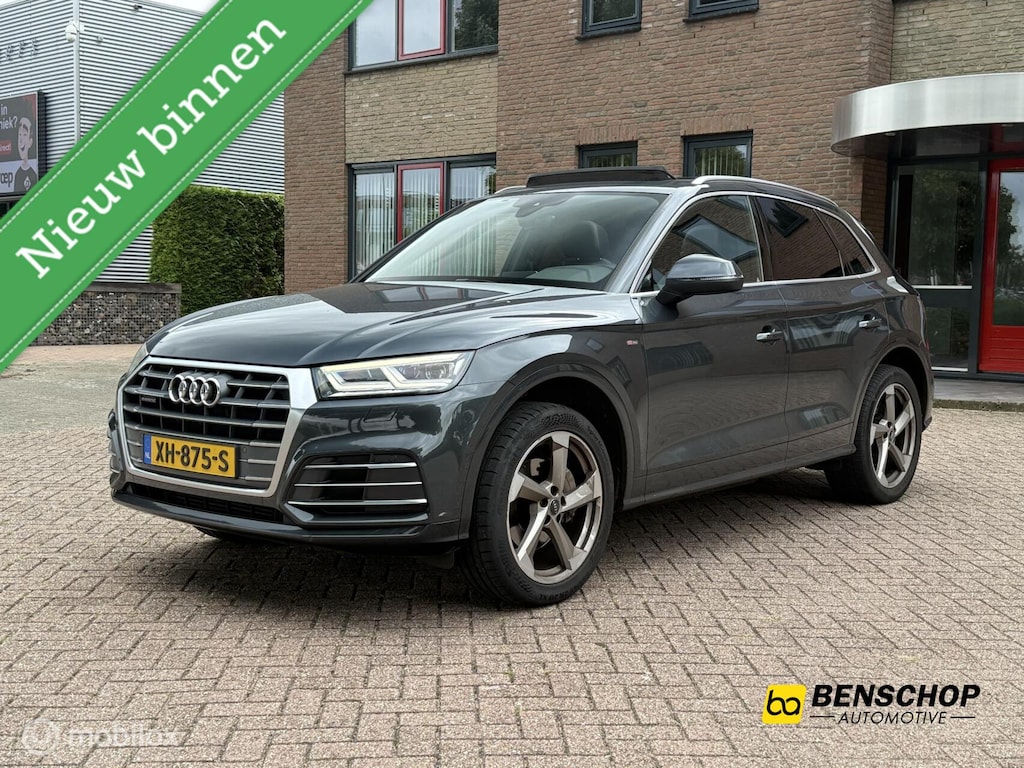 Audi Q5 2.0 TFSI quattro S-line Navi Carplay Camera Alcantara 20 inch Stoelv NL Auto