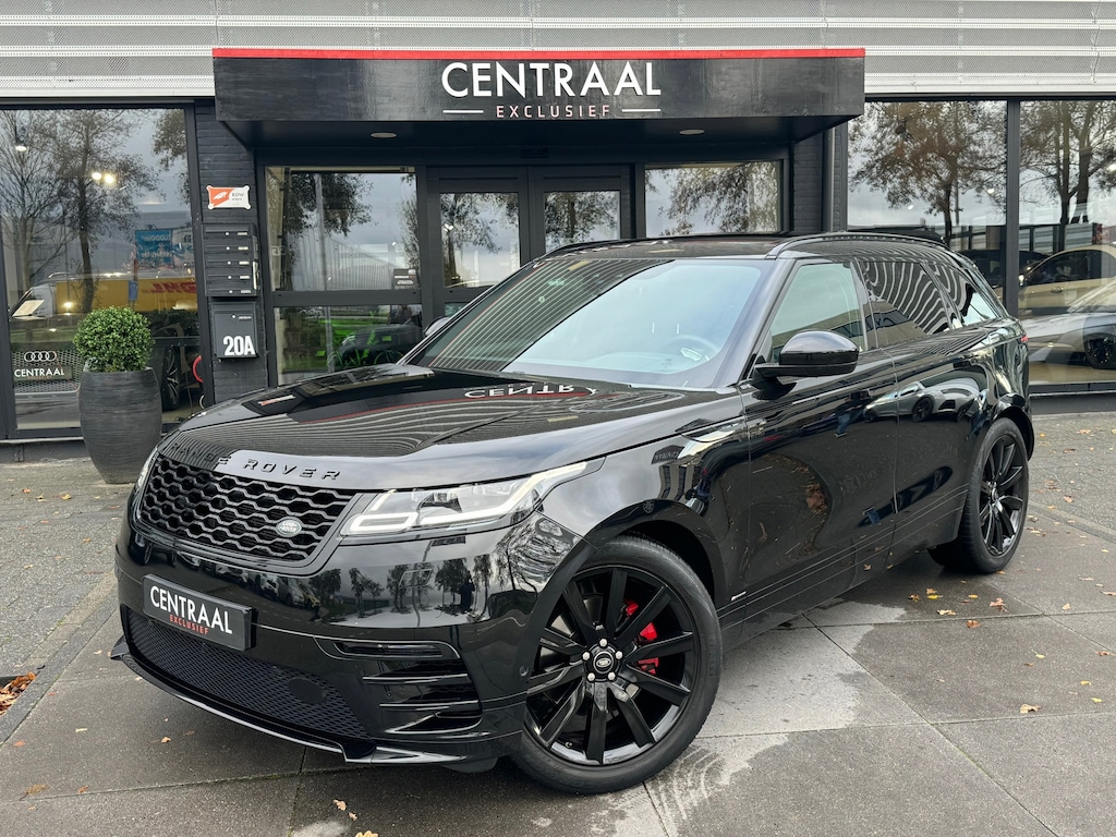 Land Rover Range Rover Velar 2.0 P300 Turbo AWD R-Dynamic 300PK|Pano|Luchtvering|Meridian|ACC|Memory|Camera|Keyless|Leder