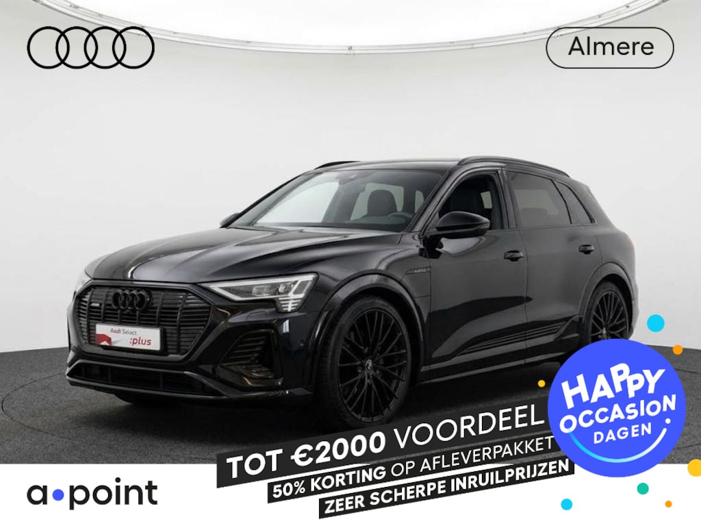 Audi E-tron S quattro 95 kWh 508pk |  Panoramadak | Head up Display | Matrix Led | Lederen bekleding | Elektrisch verstelbare voorstoelen