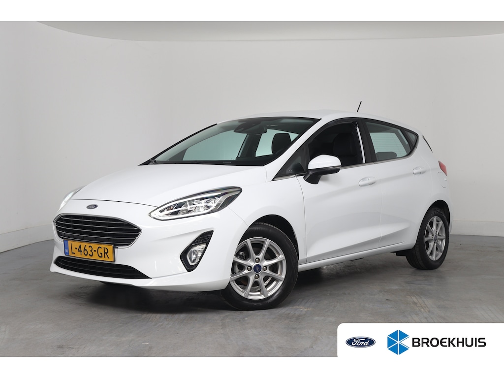 Ford Fiesta 1.0 EcoBoost Titanium | 1e Eigenaar! | Dealer Onderhouden! | Navi By App | Airco | Cruise Control | LED | Parkeersensoren | Lichtmetalen Velgen