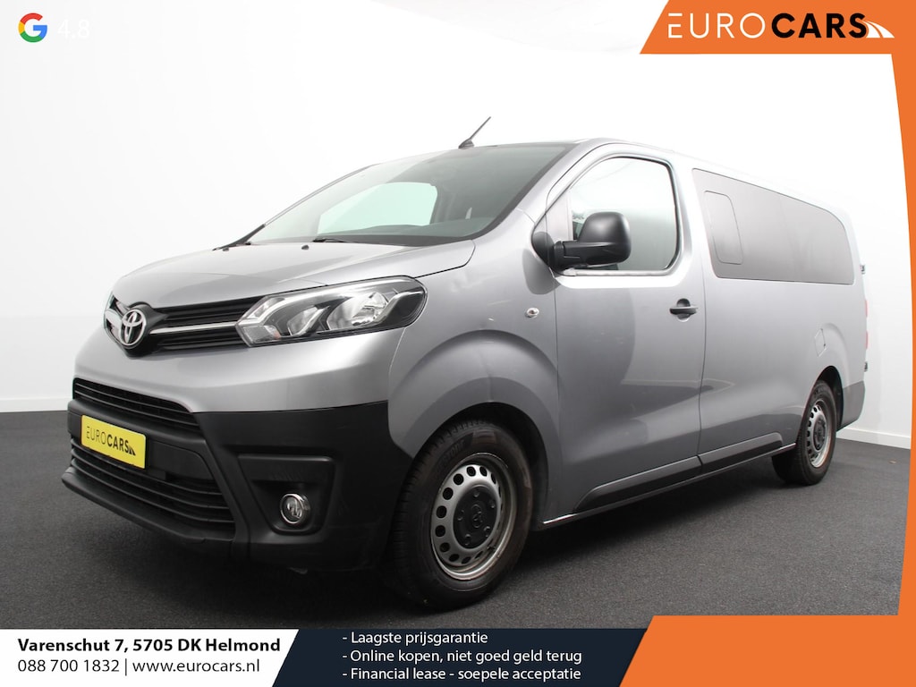 Toyota PROACE Shuttle 1.5 D-4D Cool Comfort Lang 9 Persoons Stoelverwarming Cruise Control Parkeersensoren DAB Bluetooth Airco
