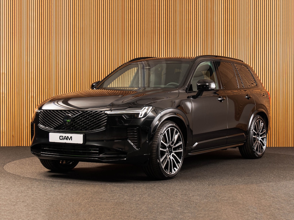 Volvo XC90 2.0 T8 Plug-in hybrid AWD Ultra Black Edition B&W | 22" | TREKHAAK | LUCHTVERING | MASSAGE