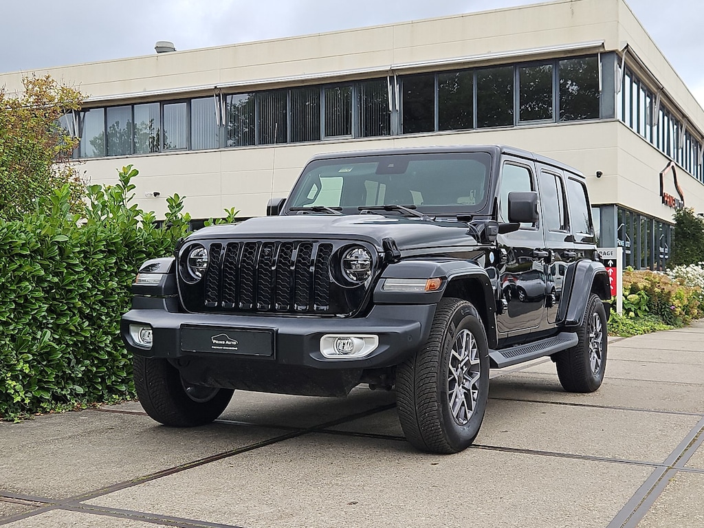 Jeep Wrangler Unlimited 4xe 380 Sahara |NAVI|CLIMA|CRUISE|CAMERA VOOR+ACHTER| 19095 \ StockID UX06835