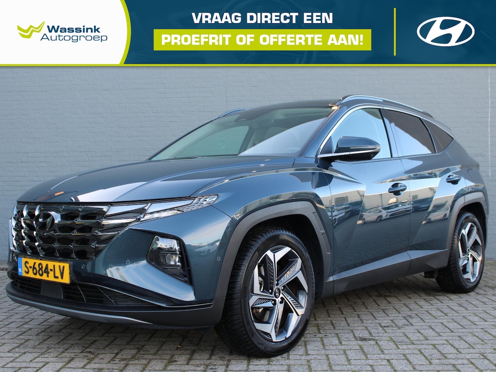 Hyundai Tucson 1.6 T-GDI HEV Premium Sky | Navigatie | Stoelventilatie | Adaptive Cruise Control | 360 Camera | Parkeersensoren