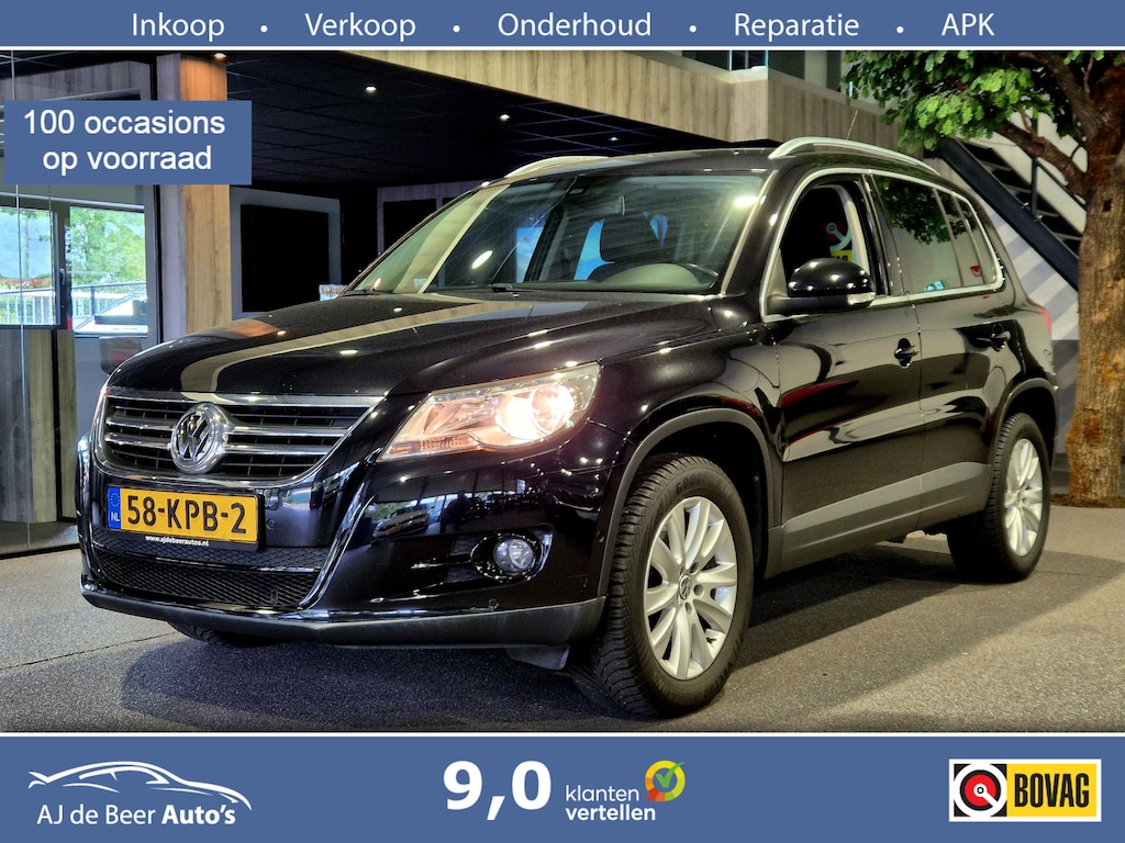 Volkswagen Tiguan 1.4 TSI Sport&Style Navigatie | Sensoren | Trekhaak | Cruise | Clima
